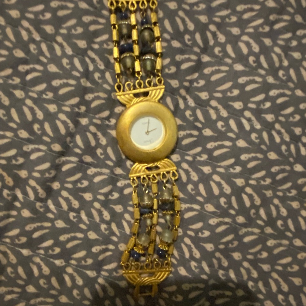 Golden watch